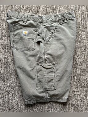 Carhartt men’s shorts size 38, light gray, carpenter style